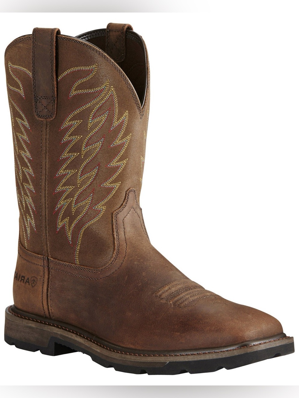 Ariat Groundbreaker Wide Square Toe Steel Toe Work Boot Sz 11